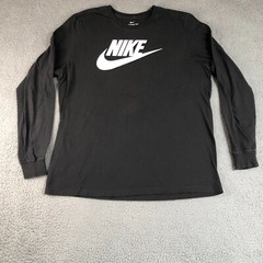 Nike Shirt Mens Extra Large Gray Activewear Performance Sportswear Outdoor Tee