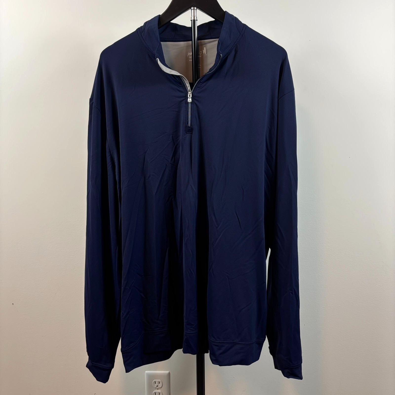 johnnie O Motion Men's size 2XL Long Sleeve Performance 1/4 Zip Pullover Golf gallery