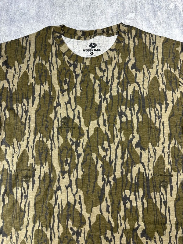 Mossy Oak Original Bottom Lands Camouflage Short Sleeve Shirt gallery
