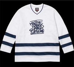 Supreme Marithe + Francois Girbaud Hockey Jersey White Size XL (SS25)