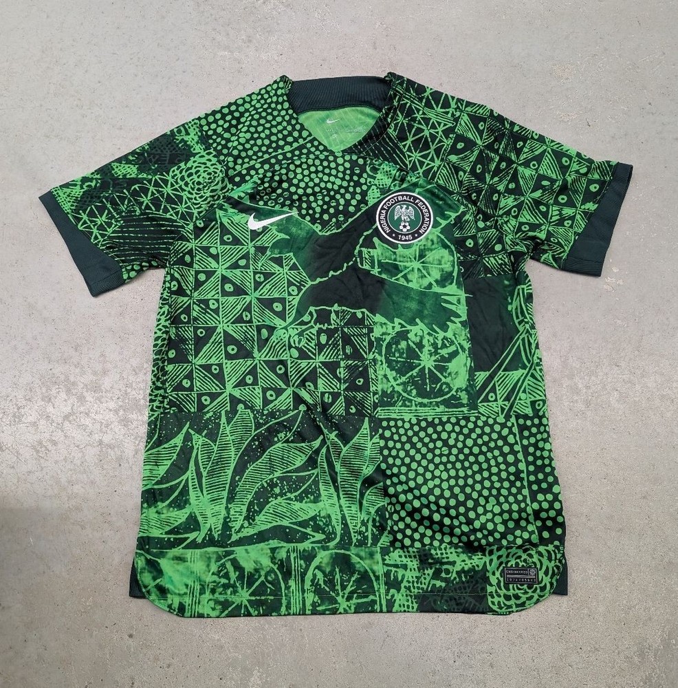Nigeria National Football Soccer Team Home Jersey 2022