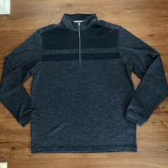 Mens Bolle 1/4 Zip Pullover Size L Blue EUC