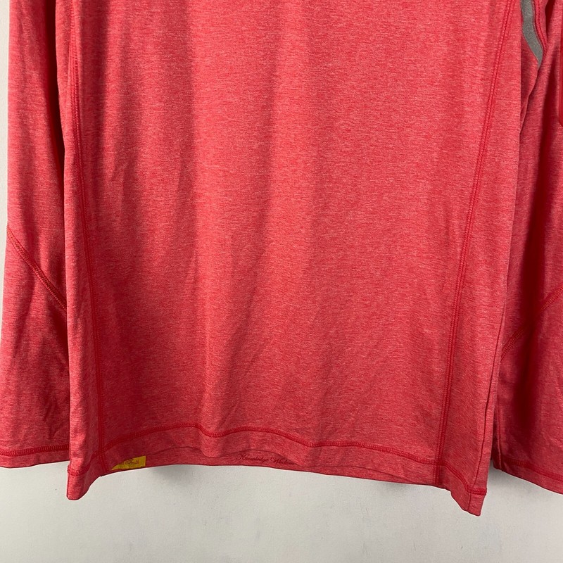 Robert Graham Collection Athletic Half Zip Pullover Small Tailored Fit Salmon gallery