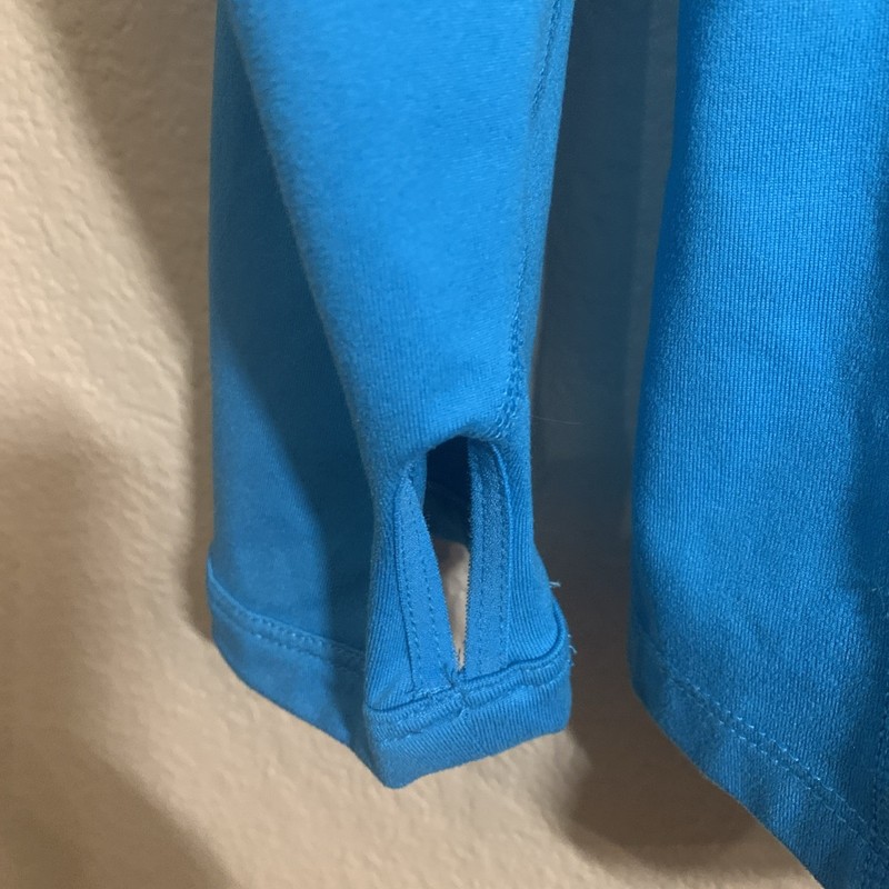 Nike Element Running Dri Fit Quarter Zip Sky Blue Size 1X Long Sleeve Women’s gallery