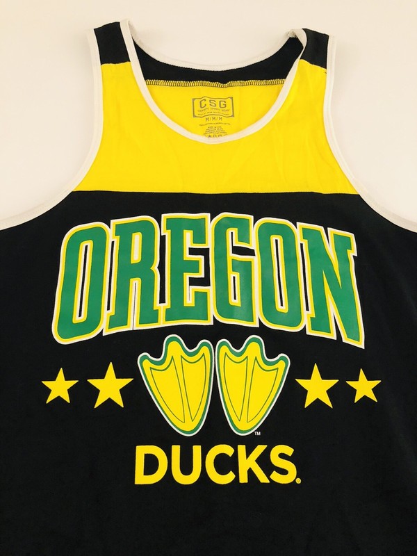 Vintage Champs Sports Oregon Ducks Tank Top Shirt Size Medium gallery