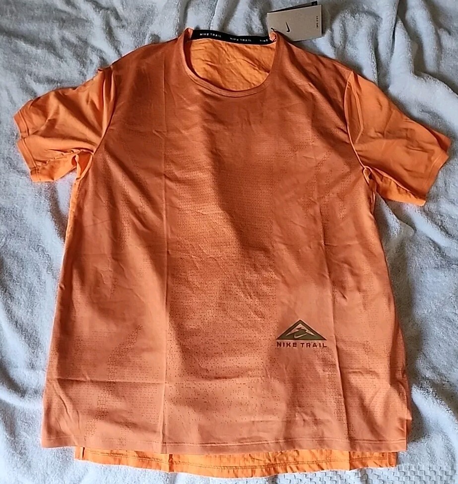 Nike Mens DriFit Trail Rise 365 Running Top. Sz. Large. Retail $65. gallery