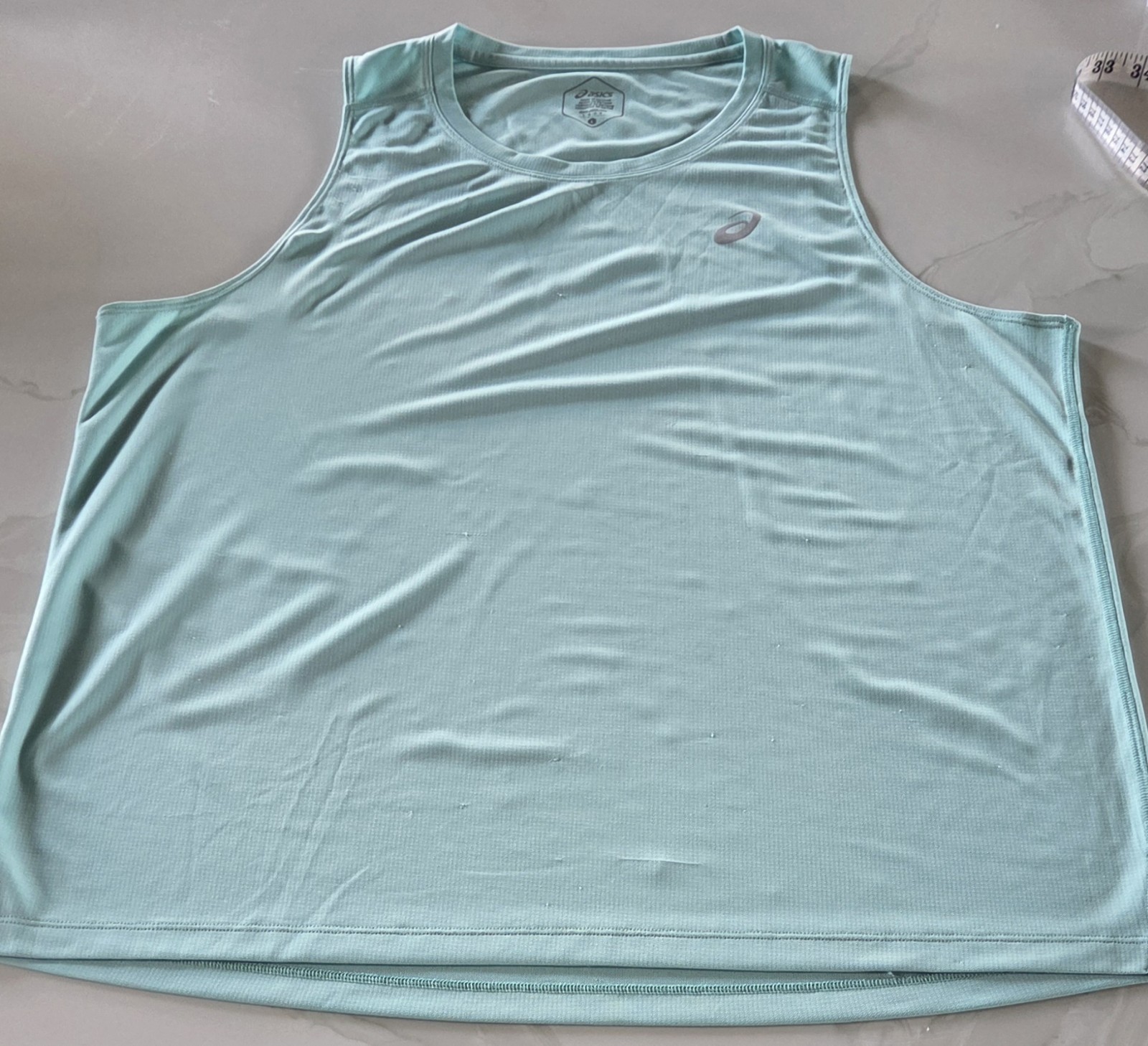 Asics Basic Tank Running Training Athletic Shirt Size Large Green gallery