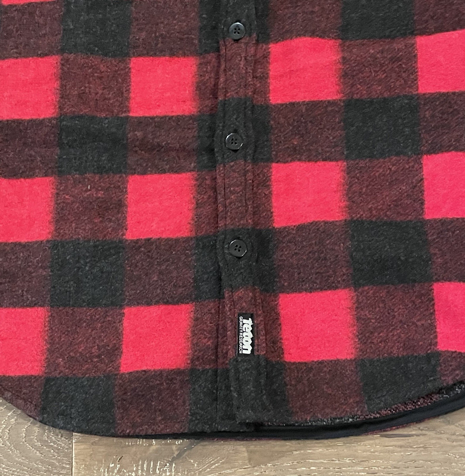 Teton Gravity Research Yukon Wooly Over shirt Button Up XL NWT Jackson Hole gallery