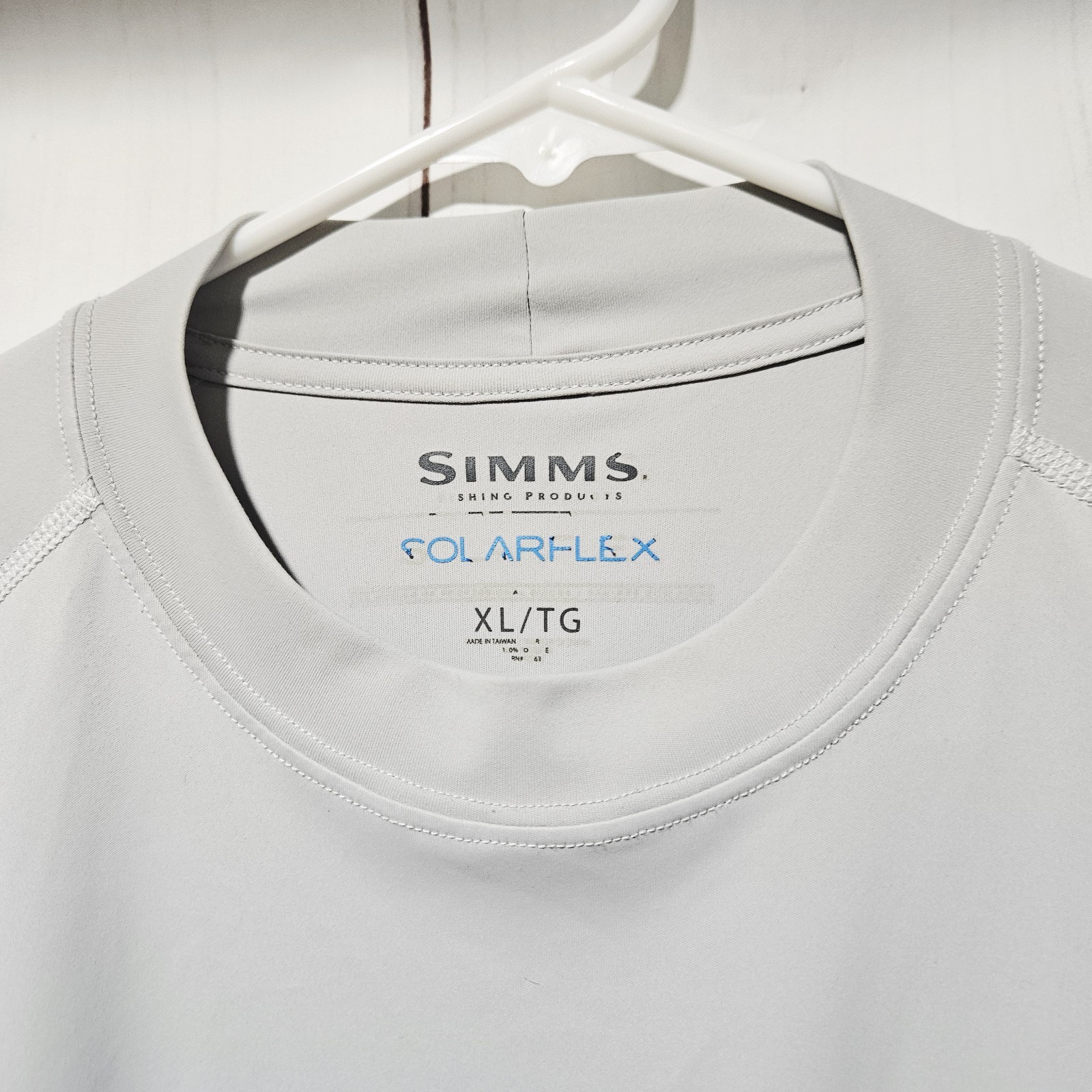 Simms SolarFlex Shirt Mens XL Long Sleeve UPF 50 Fishing Performance gallery