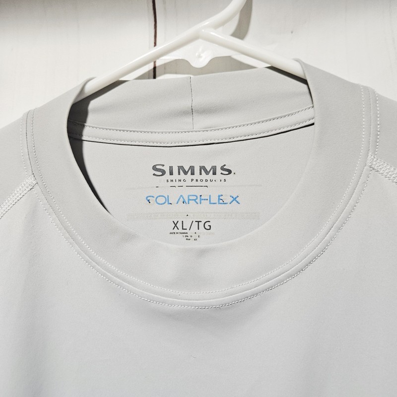 Simms SolarFlex Shirt Mens XL Long Sleeve UPF 50 Fishing Performance gallery
