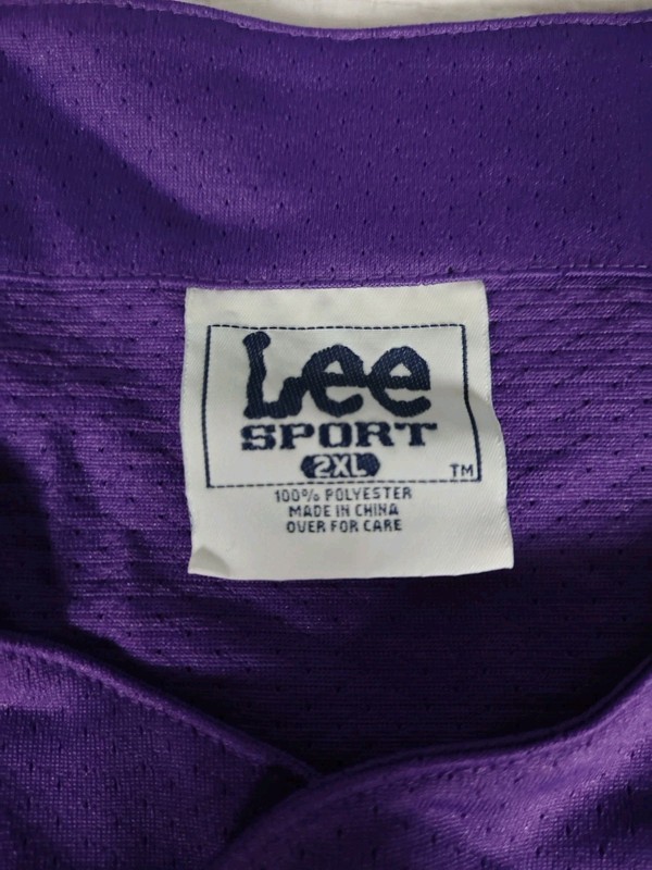 Vintage Star Wars Baseball Jersey Mens XXL Purple 1990s Lee Sport EUC gallery