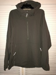 Lululemon Lightweight Hiking Anorak Jacket Army Green Jacket Men Size L New
