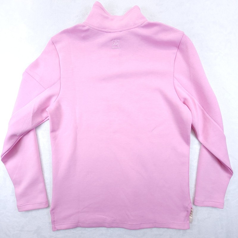 Avalanche Men's Quarter Zip Top Stand Up Pullover NWT Size M Pink Cam163c gallery