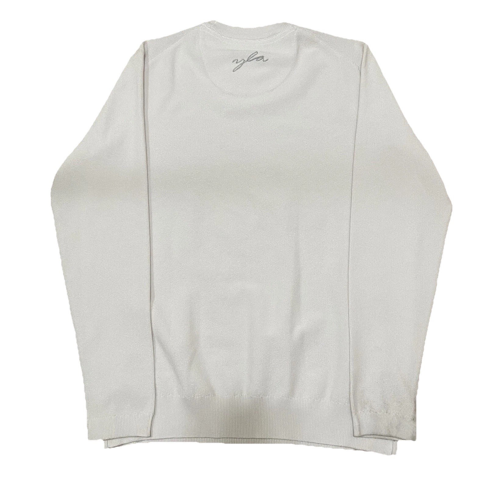 Youngla Essential White Long Sleeve Thermal Size Small Oversized gallery