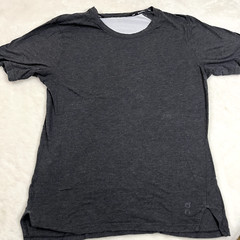 On Cloud Mens Shirt Small Gray Comfort-T Performance Running Workout Crew Neck