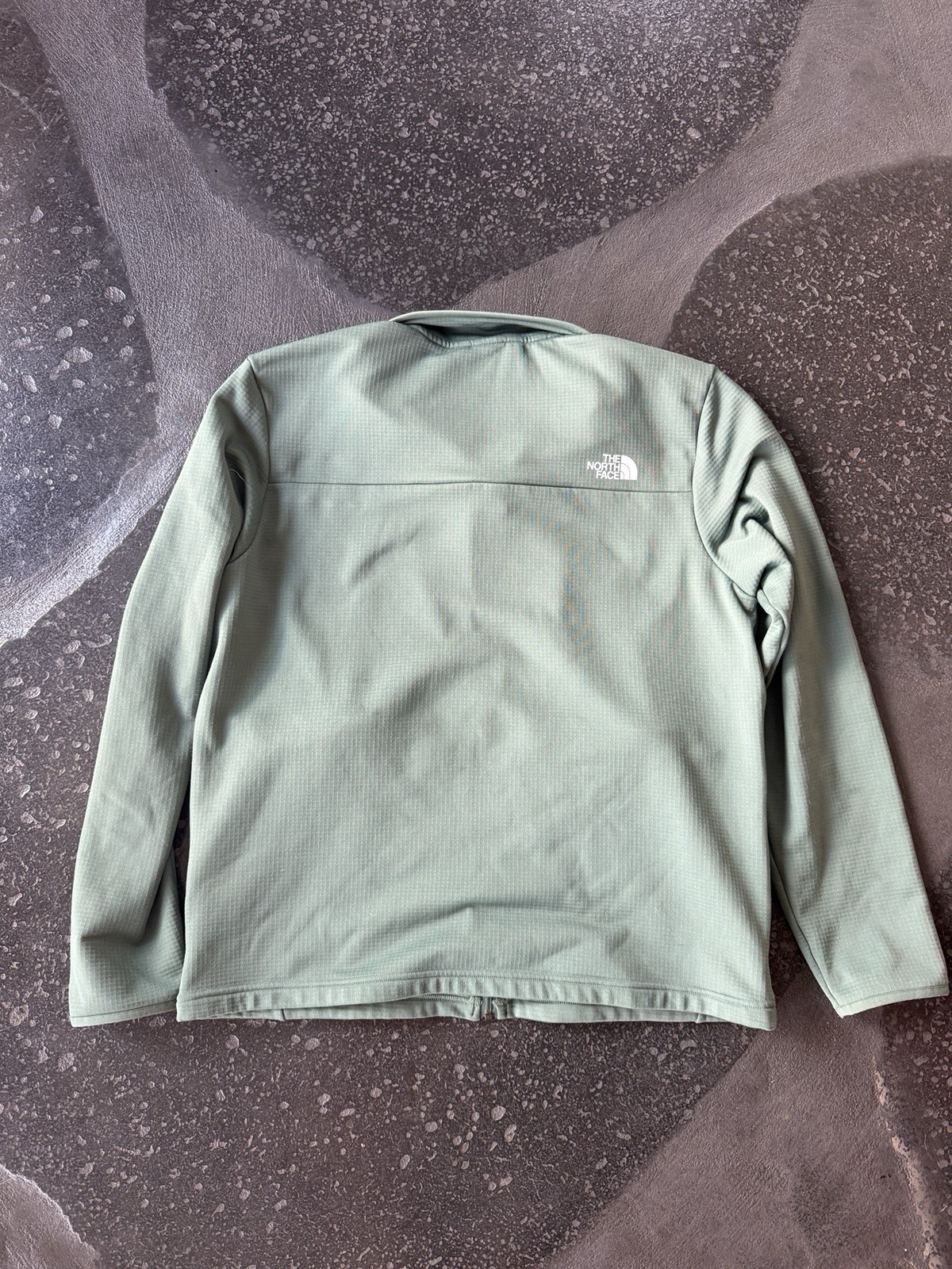 The North Face Men's Full Zip Collared Cedar Trail Grid Fleece Jacket XL gallery