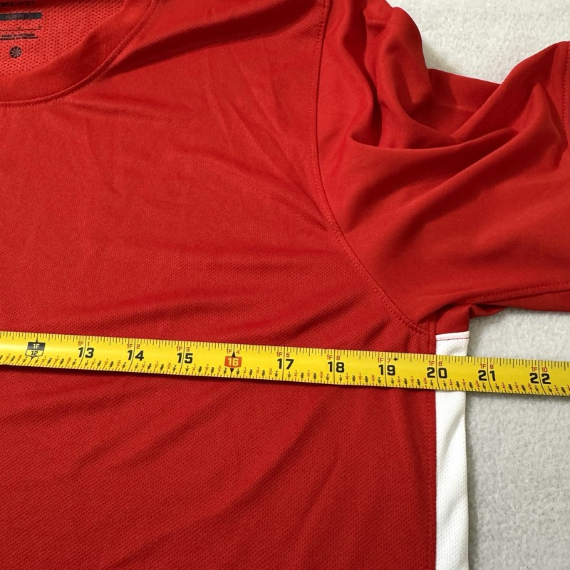 Nike Challenger IV Men's Dri-Fit Soccer Jersey Large Slim Fit Red NWT DH8003-657 gallery