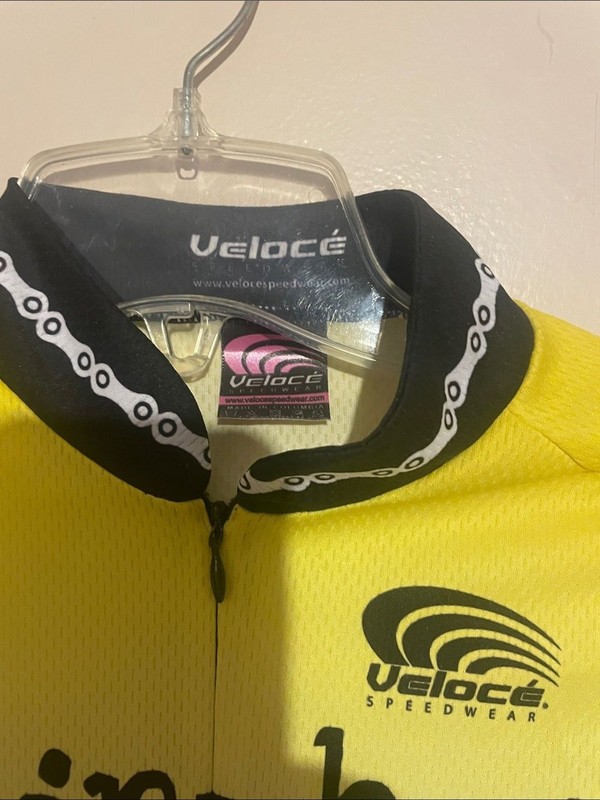 Chainwheel Drive Cycling Jersey - Yellow, Orange, Blue, Green Speedwear XL gallery