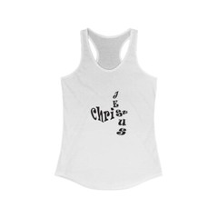 Next Level Ideal Racerback Tank “Jesus Christ”