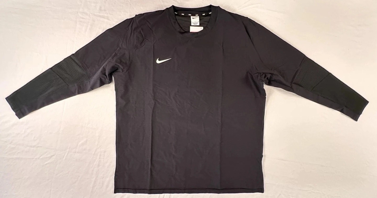 Nike Dri-FIT Lightweight Player Pullover Baseball Golf ~ Black FD4291-049 Men: L gallery