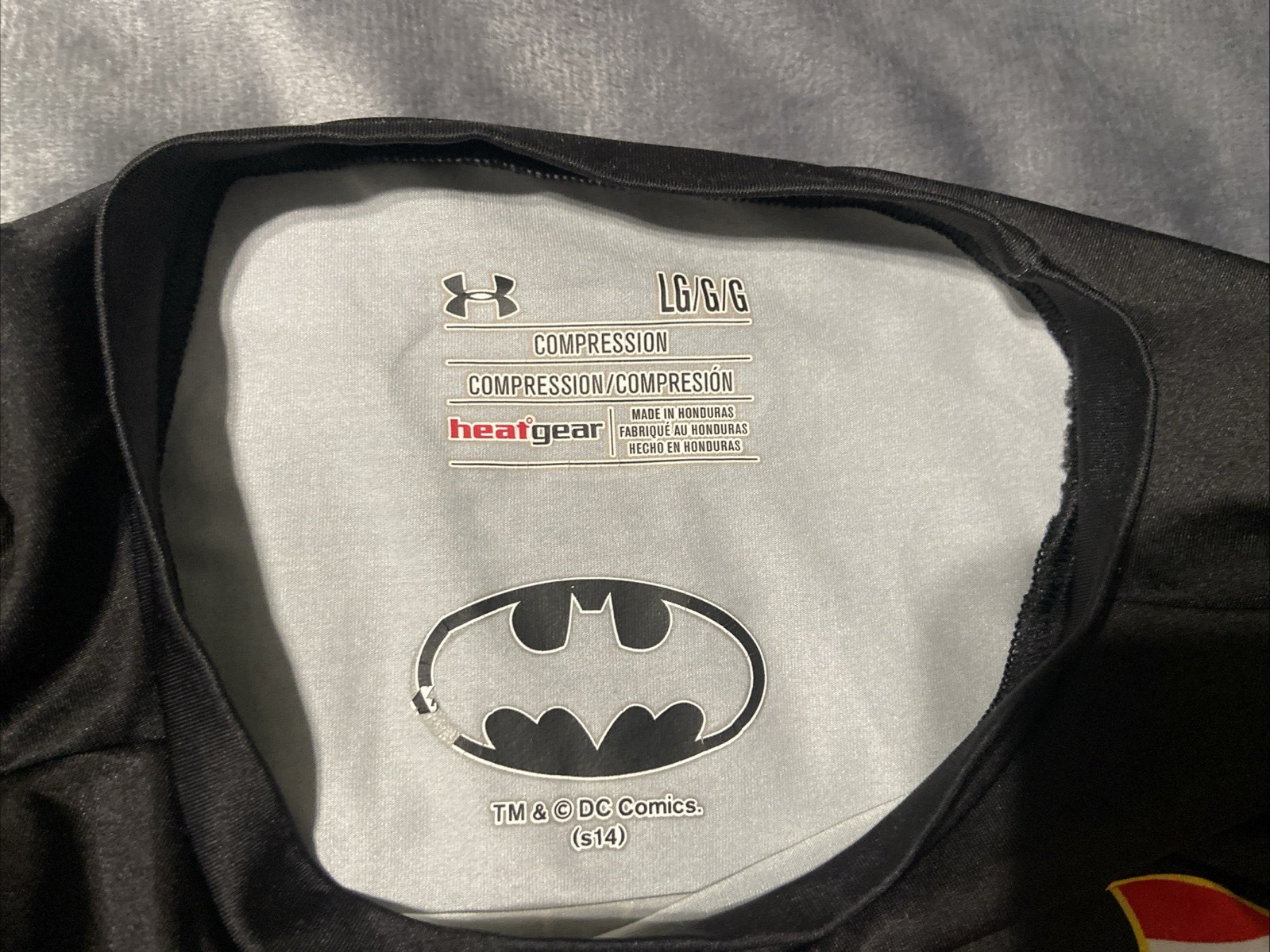 Under Armour HeatGear DC Batman Compression Shirt Men’s L | Black | Free Ship gallery