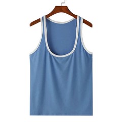 Summer Men’s Skinny Gym Tank Tops Leisure Popular Sleeveless Sportwear Fashion W