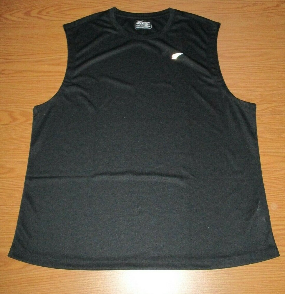 EZRUN Men's Tank Tops Quick Dry Workout Sleeveless Shirts for Bodybuilding Gym