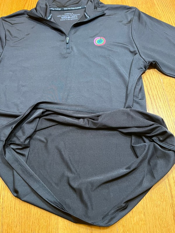 Apple logo Close Your Rings 1/4 zip Pullover Unisex Small Shirt Fitness S gallery