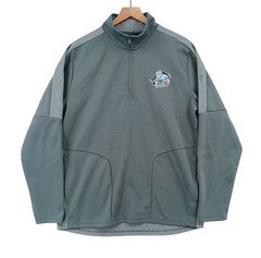 Under Armour Pullover Sweatshirt Mens Large Grey 1/4 Zip Icemen Jacksonville