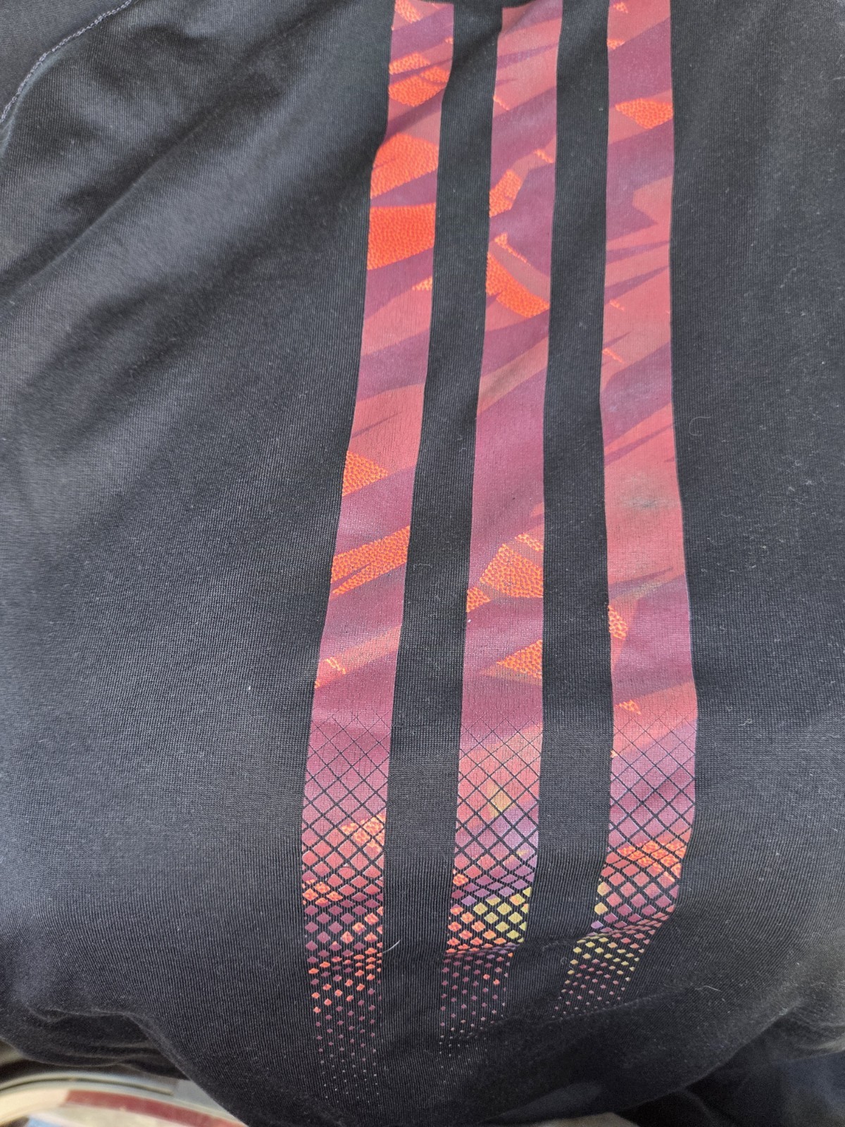 adidas Climalite Wisconsin Badgers Pride Graphic Tee Men's XL Black Polyester gallery