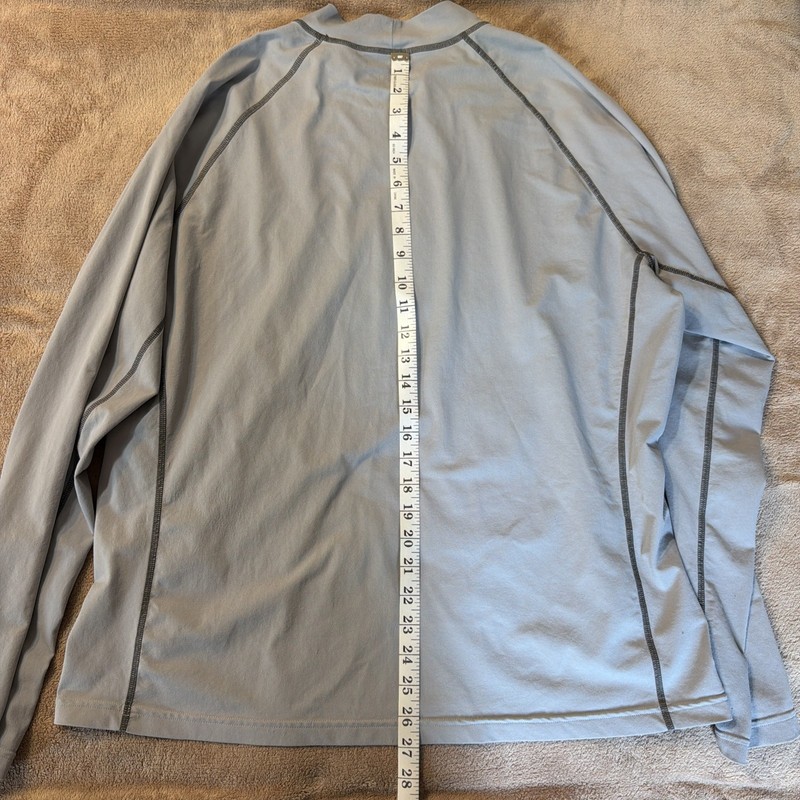 Coolibar Men’s Size XL Gray UPF 50+ Sun Protect Long Sleeve Hiking T-Shirt Beach gallery