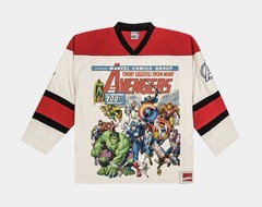Marvel By Shoe Palace The Avengers Hockey Men’s Jersey (White/Red) Size Large