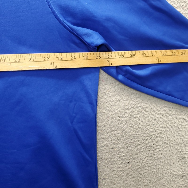 Under Armour 1/4 Zip Pullover Mens XXL Blue Fleece Lined Loose Fit Long Sleeve gallery
