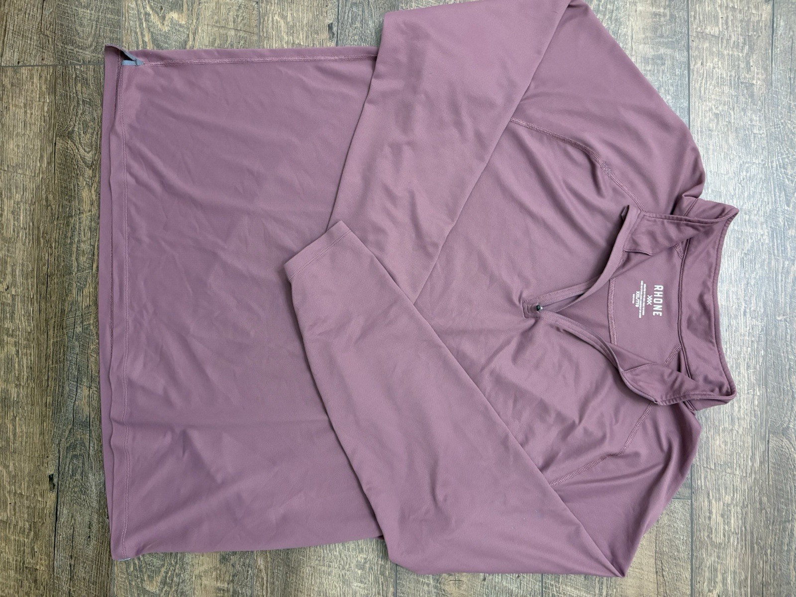Rhône Session Quarter Zip Pullover Men’s Size 2XL Maroon Activewear gallery