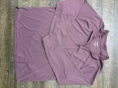 Rhône Session Quarter Zip Pullover Men’s Size 2XL Maroon Activewear