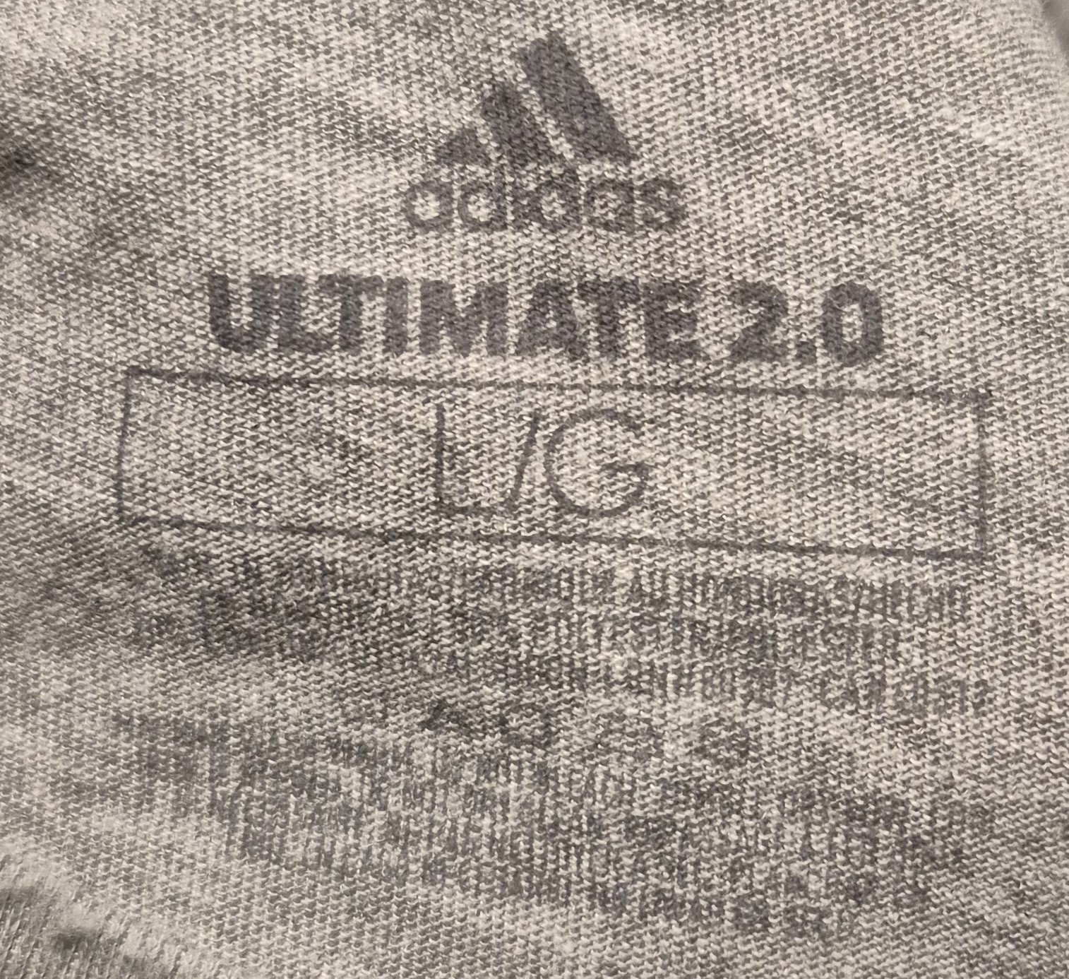 ADIDAS ULTIMATE 2.0 CLIMALITE MEN'S SIZE LARGE ACTIVEWEAR LONG SLEEVE T-SHIRT gallery