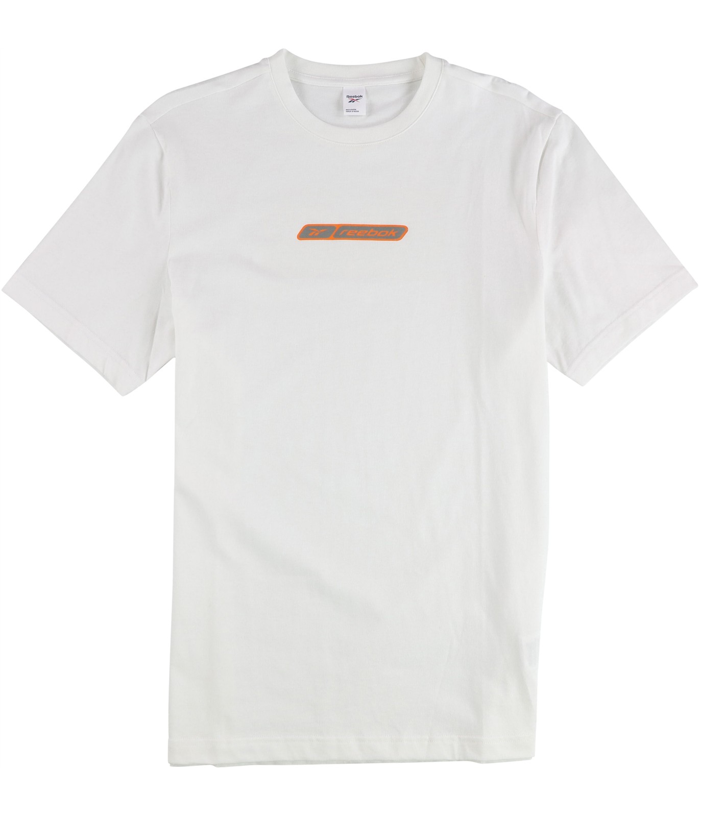 Reebok Mens Classic Vector Premier Graphic T-Shirt, White, Medium gallery