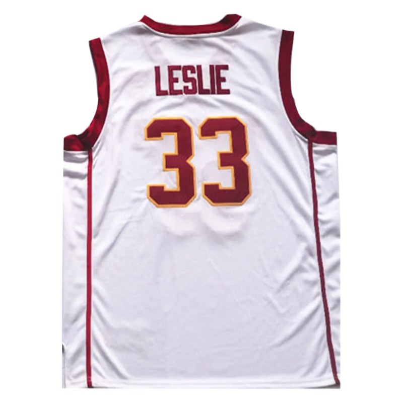 Retro Lisa Leslie #33 Basketball Jersey White Yellow Red Stitched Custom Name gallery