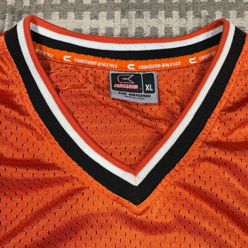 Colosseum Oklahoma State Cowboys #14 Basketball Jersey Orange XL gallery