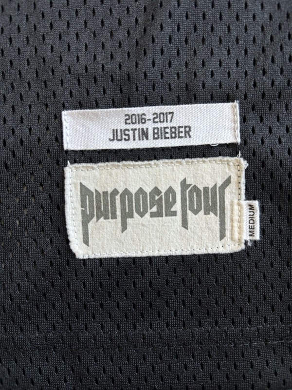 Justin Bieber Purpose Tour 2016 Barneys New York #6 Mesh Jersey Medium Black gallery