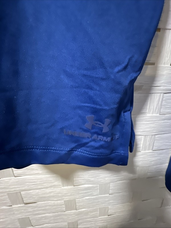 Under Armour Rush Performance Training Long Sleeve Blue Tee XS gallery