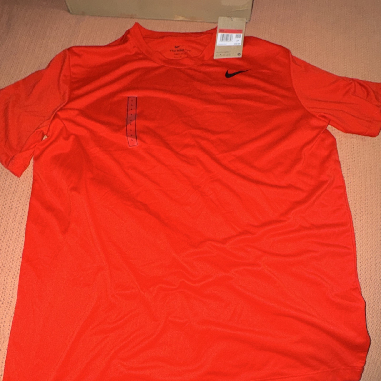 Nike Dri-FIT Training T-Shirt Red L Men's Short Sleeve DX0989-657 gallery