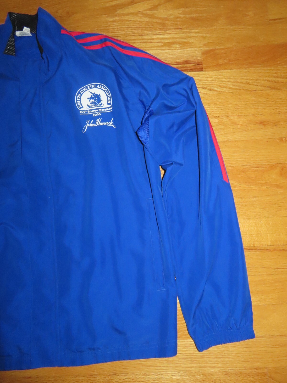 April 2005 Adidas 109th B.A.A. BOSTON MARATHON ClimaPROOF XL U Running Jacket W gallery