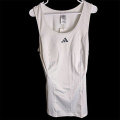 Adidas Padded Tank Men’s White 3XLT Athletic Training Gym Sportswear IM3593