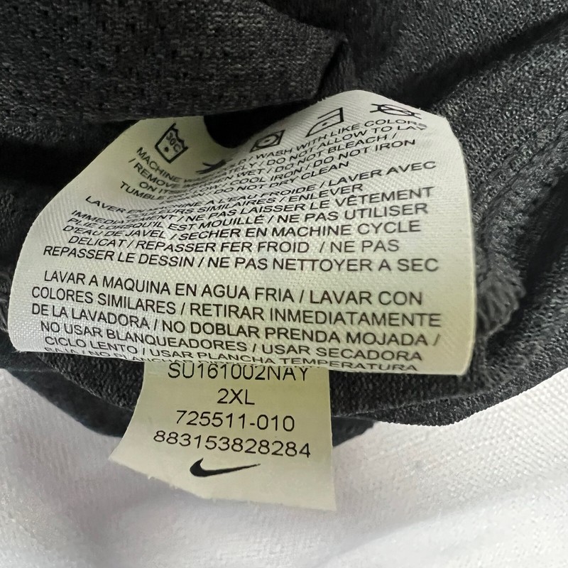 Nike Mens DRI-FIT Fly Swing Knit Frame Golf Polo Gray Lightweight Size XXL gallery
