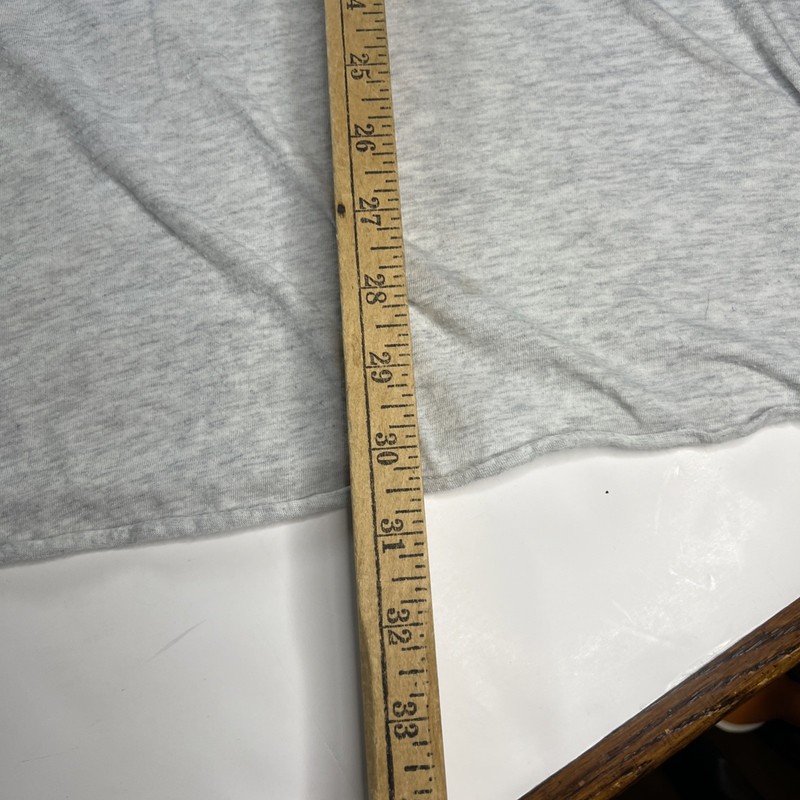 Rogue American Apparel Men's 3/4 Sleeve T-Shirt Gray With Red Size XXL gallery