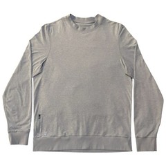 Vuori Ponto Performance Crew Pullover Men’s Large Gray Sweatshirt M Soft Stretch