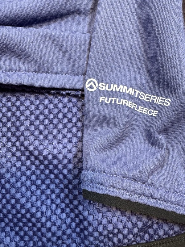 #1923 The North Face Summit Series FutureFleece 1/2 Zip Pullover Mens Large Blue gallery