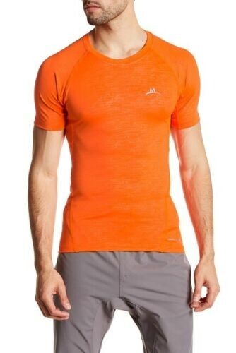 Mission VaporActive Performance Compression Shirt (Orange)--SIZE XL---L42 gallery