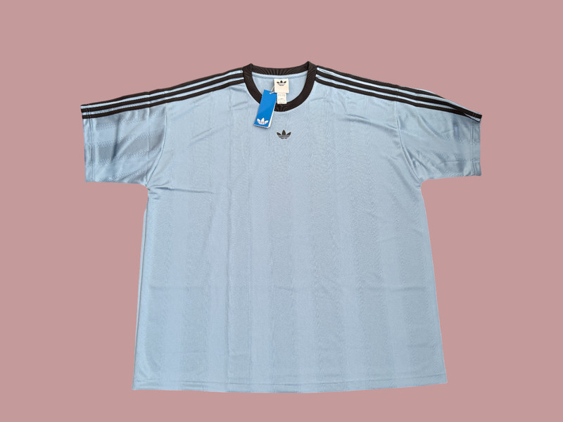 adidas Originals Adicolor Jacquard Jersey Men's Sz 2XL Lifestyle Top Tee New gallery